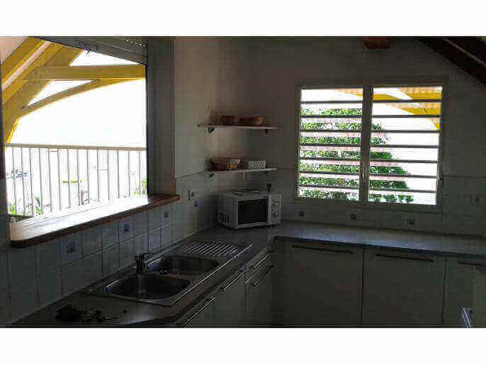 Location VillaAppartement en Guadeloupe - la cuisine