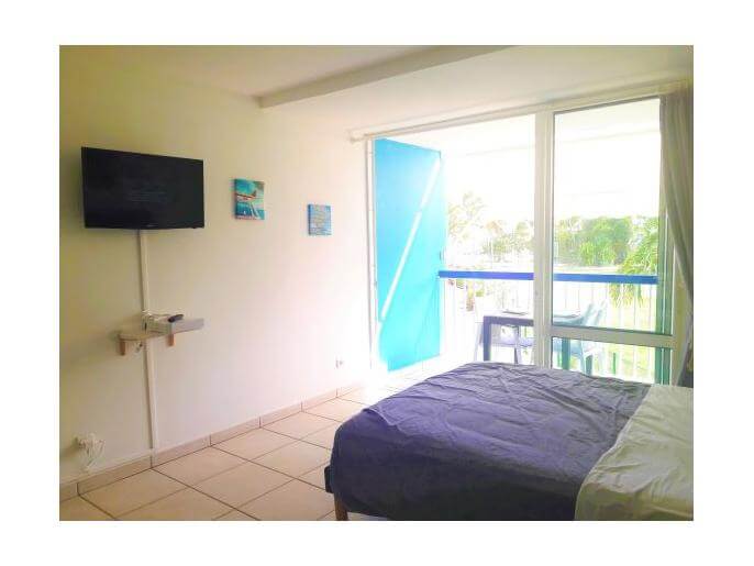 Location VillaAppartement en Guadeloupe - Studio Bleu Caraibe