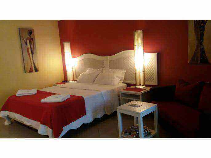 Location VillaAppartement en Guadeloupe - Grand lit