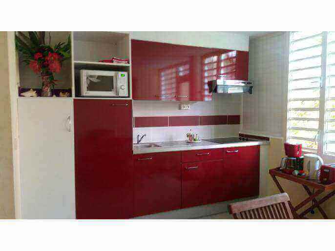 Location VillaAppartement en Guadeloupe - Cuisine quipe