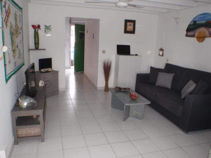 Location VillaAppartement en Guadeloupe - Appartement 4 couchages Saint François