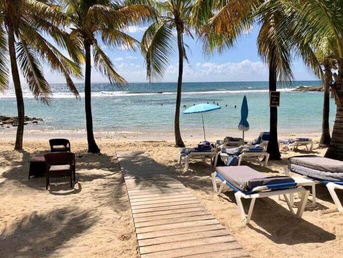 Location VillaAppartement en Guadeloupe - plage