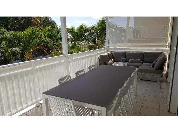 Location Appartement & Villa en Guadeloupe - terrasse 