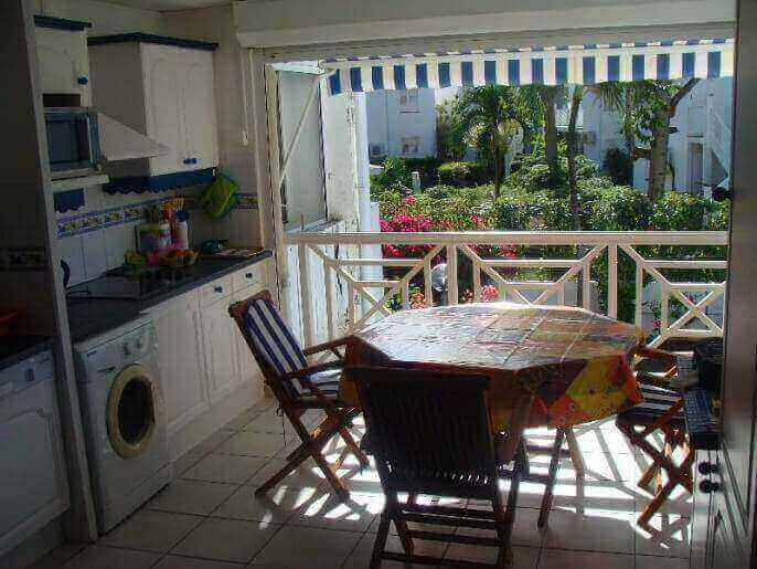 Location VillaAppartement en Guadeloupe - location appartement guadeloupe 3 couchages saint francois 