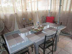 location Maison Villa Guadeloupe - La salle à manger (6 pers)