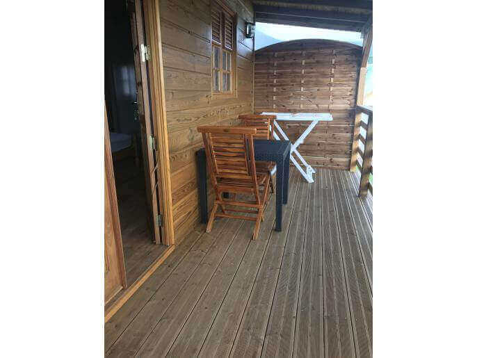 Location VillaBungalow en Guadeloupe - Bungalow 2 couchages Bouillante