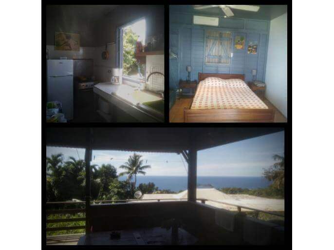 Location VillaBungalow en Guadeloupe - Bungalow 2 couchages Bouillante