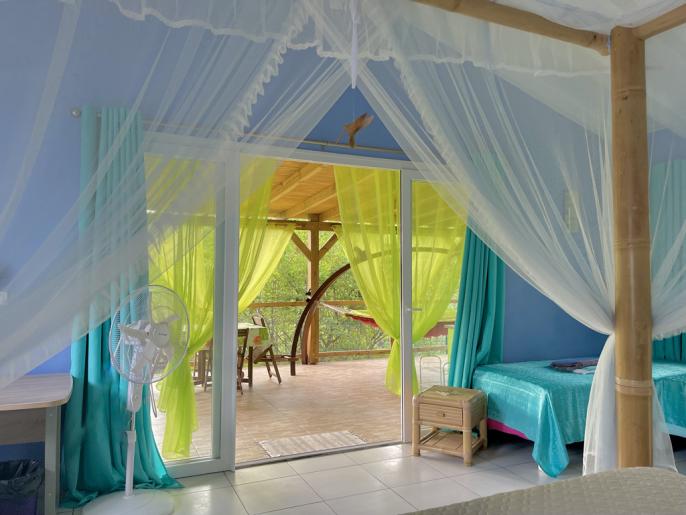 Location VillaBungalow en Guadeloupe - Bungalow 2 couchages Le Gosier