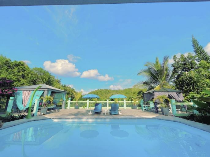 Location VillaBungalow en Guadeloupe - Bungalow 2 couchages Le Gosier