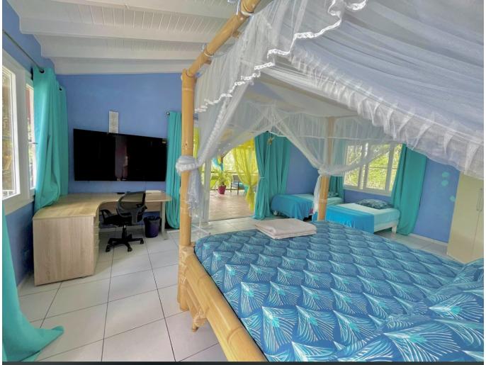 Location VillaBungalow en Guadeloupe - Bungalow 2 couchages Le Gosier