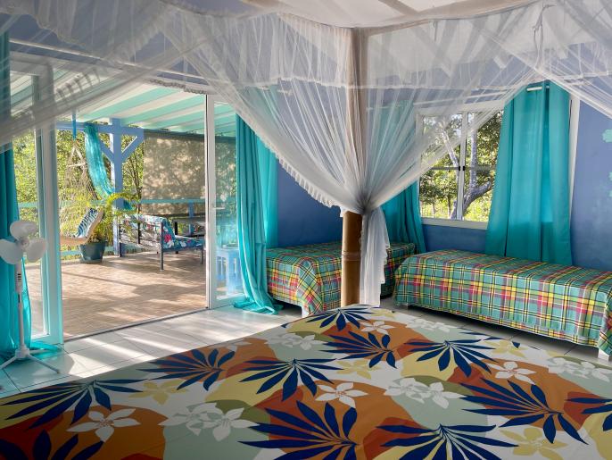 Location VillaBungalow en Guadeloupe - Bungalow 7 couchages Le Gosier