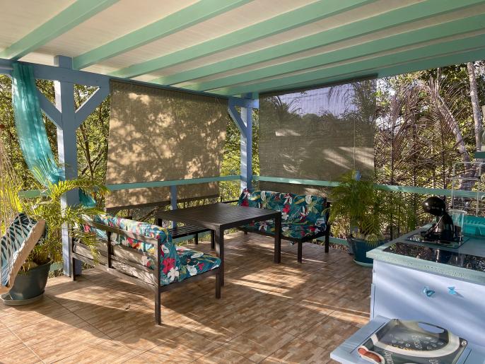 Location VillaBungalow en Guadeloupe - Bungalow 7 couchages Le Gosier