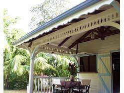 location Maison Villa Guadeloupe - BUNGALOW VUE TERRASSE