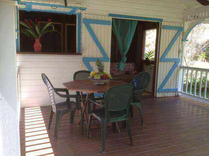 Location VillaBungalow en Guadeloupe - TERRASSE