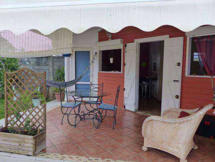 Location VillaBungalow en Guadeloupe - Bungalow 2 couchages Les Abymes