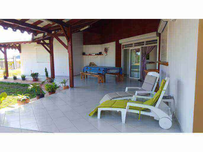 Location VillaBungalow en Guadeloupe - Bungalow 3 couchages Saint Franois