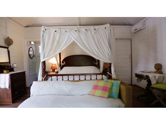 Location VillaBungalow en Guadeloupe - Chambre du karaib lodge