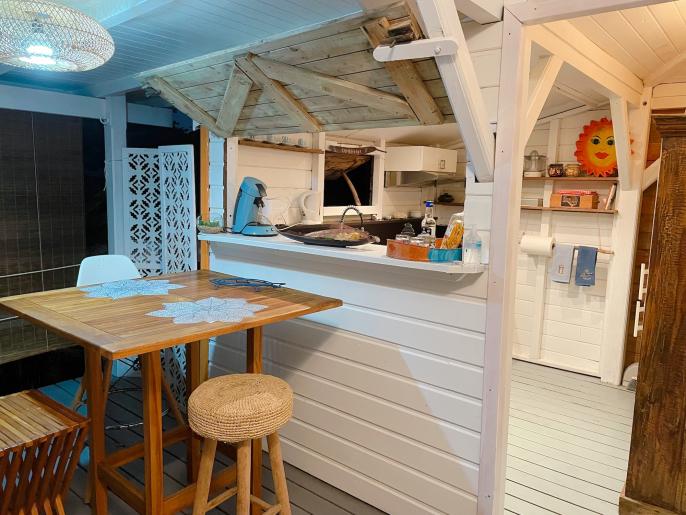 Location VillaBungalow en Guadeloupe - Terrasse