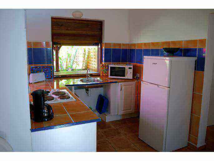 Location VillaBungalow en Guadeloupe - Bungalow 4 couchages Sainte Anne