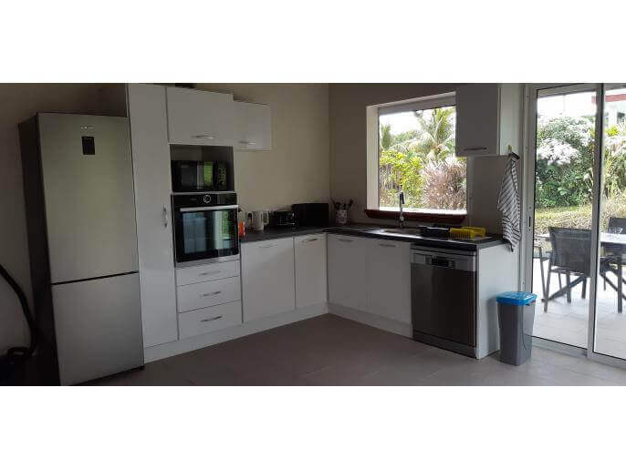 Location VillaMaison/Appartement en Guadeloupe - Cuisine amnage