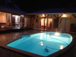 location Maison Villa Guadeloupe - PISCINE DE NUIT