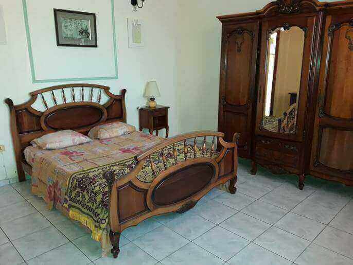 Location VillaMaison en Guadeloupe - chambre climatise