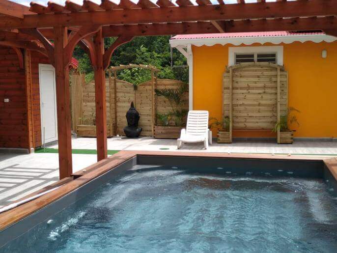 Location Maison & Villa en Guadeloupe - Maison 8 couchages Les Abymes