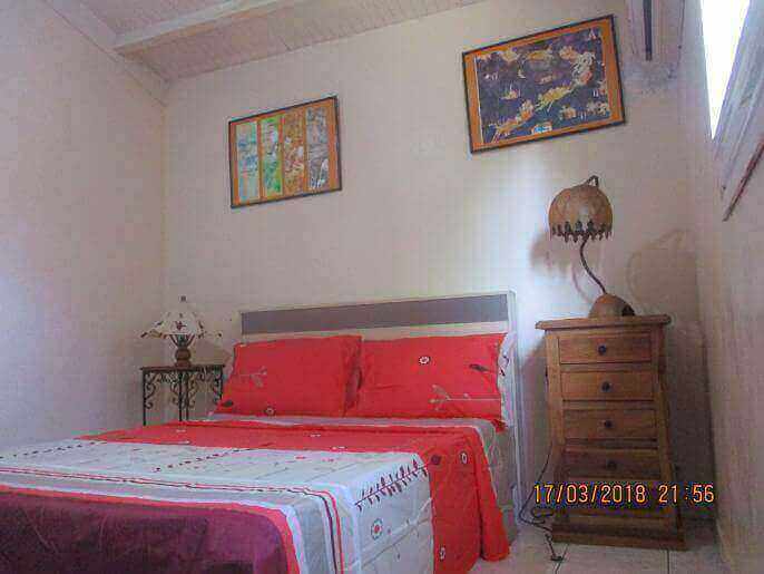 Location VillaMaison en Guadeloupe - la chambre