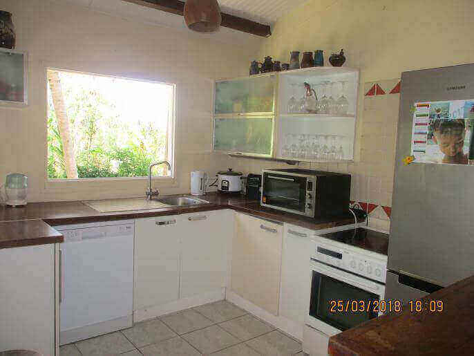 Location Maison & Villa en Guadeloupe - la cuisine