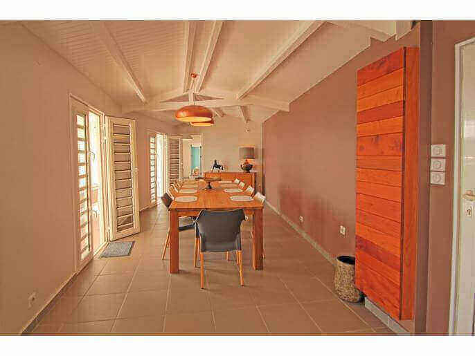 Location VillaMaison en Guadeloupe - Maison 12 couchages Saint Franois