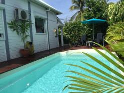 location Maison Villa Guadeloupe - Piscine 3X7m au sel