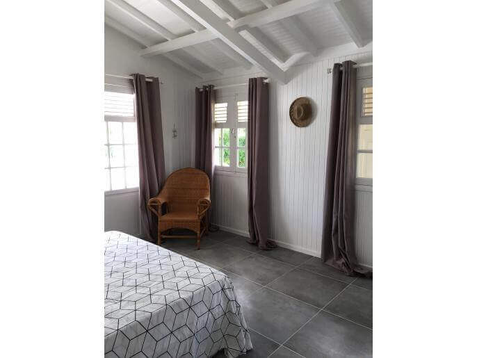 Location VillaMaison en Guadeloupe - chambre