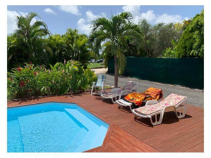 Location VillaMaison en Guadeloupe - Maison 6 couchages Saint Franois