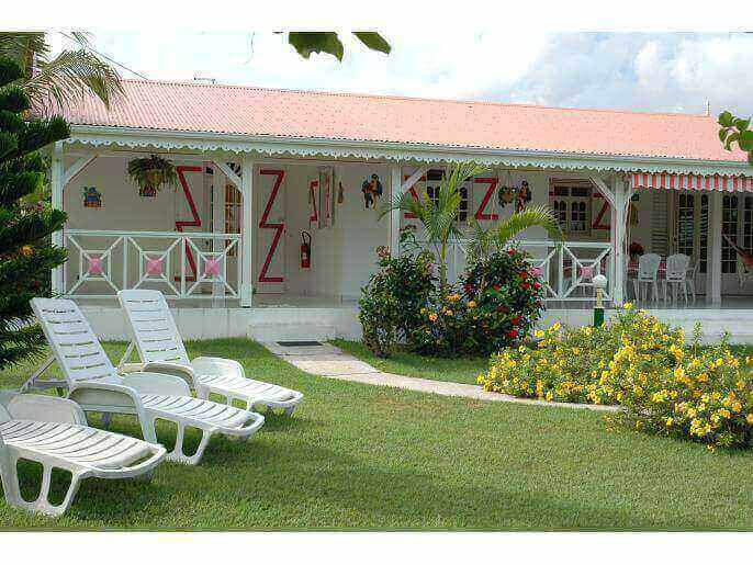 Location VillaMaison en Guadeloupe - Maison 8 couchages Saint François