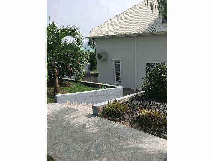Location Maison & Villa en Guadeloupe - Accès villa