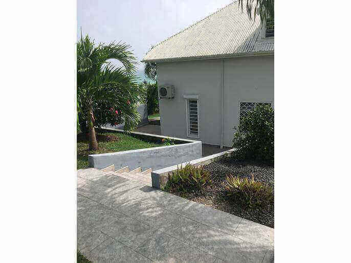 Location VillaMaison en Guadeloupe - Accs villa