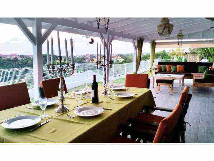 Location VillaMaison en Guadeloupe - Maison 8 couchages Saint François