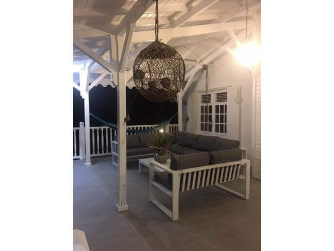 Location VillaMaison en Guadeloupe - Salon