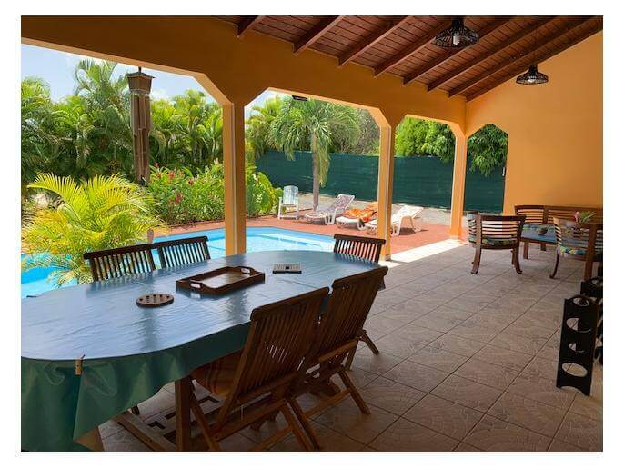 Location VillaMaison en Guadeloupe - Maison 6 couchages Saint François