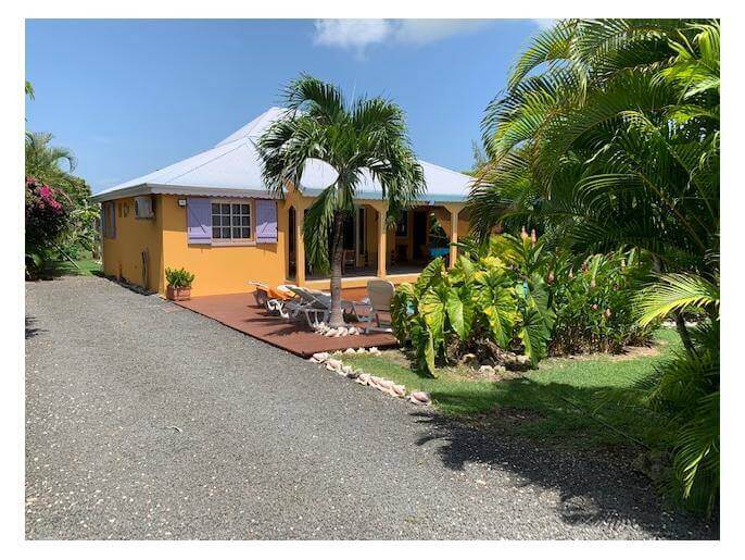 Location VillaMaison en Guadeloupe - Maison 6 couchages Saint François