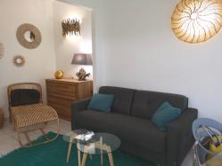 location Maison Villa Guadeloupe - salon intérieur 