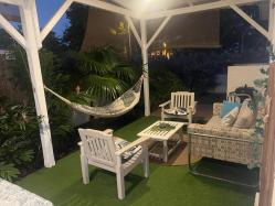 location Maison Villa Guadeloupe - Terrasse la nuit