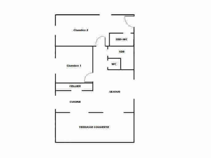 Location VillaMaison en Guadeloupe - Maison 4 couchages Saint François