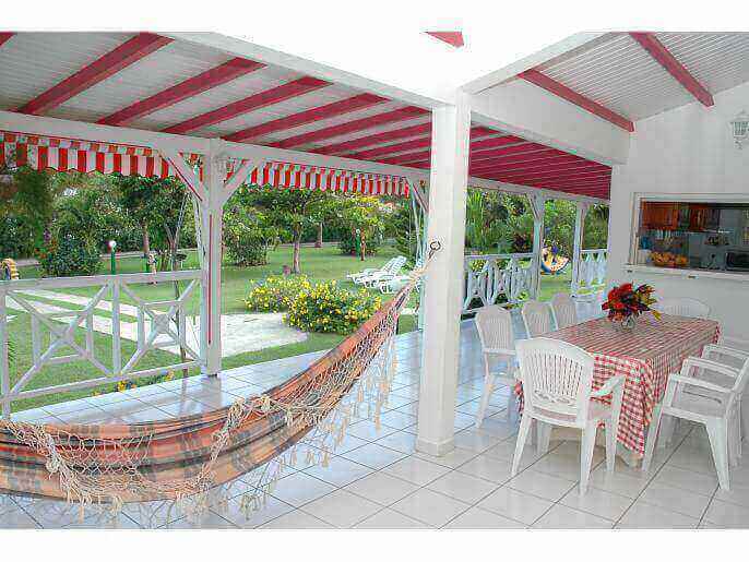 Location VillaMaison en Guadeloupe - Maison 8 couchages Saint François