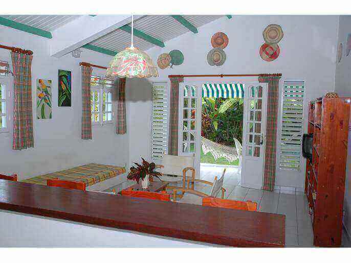 Location VillaMaison en Guadeloupe - Maison 8 couchages Saint François