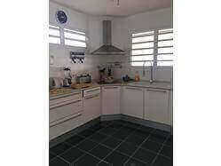location Maison Villa Guadeloupe - Cuisine entièrement aménagée et équipée réfrigérateur Américain 