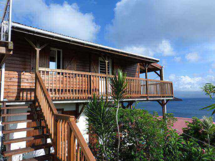 Location VillaMaison en Guadeloupe - Maison 4 couchages Terre de Haut Les Saintes