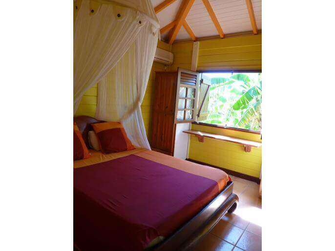 Location VillaMaison en Guadeloupe - Chambre Villa P'tite Anse