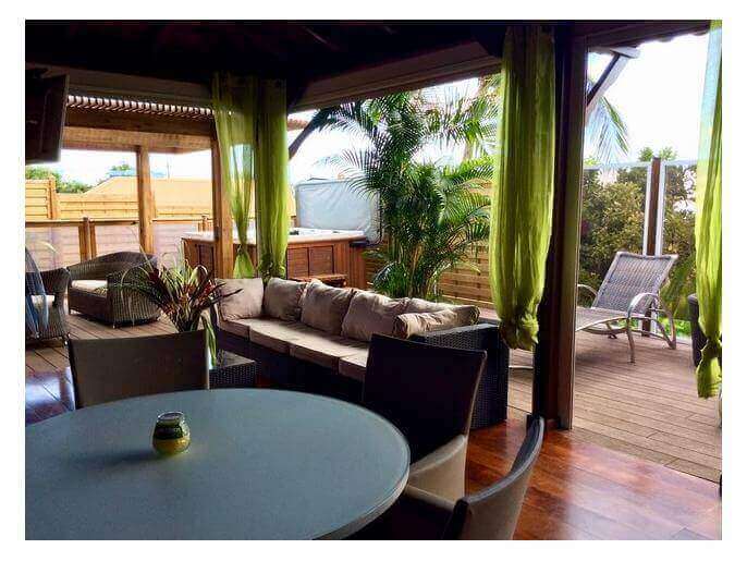 Location VillaMaison en Guadeloupe - Maison 5 couchages Vieux Habitants